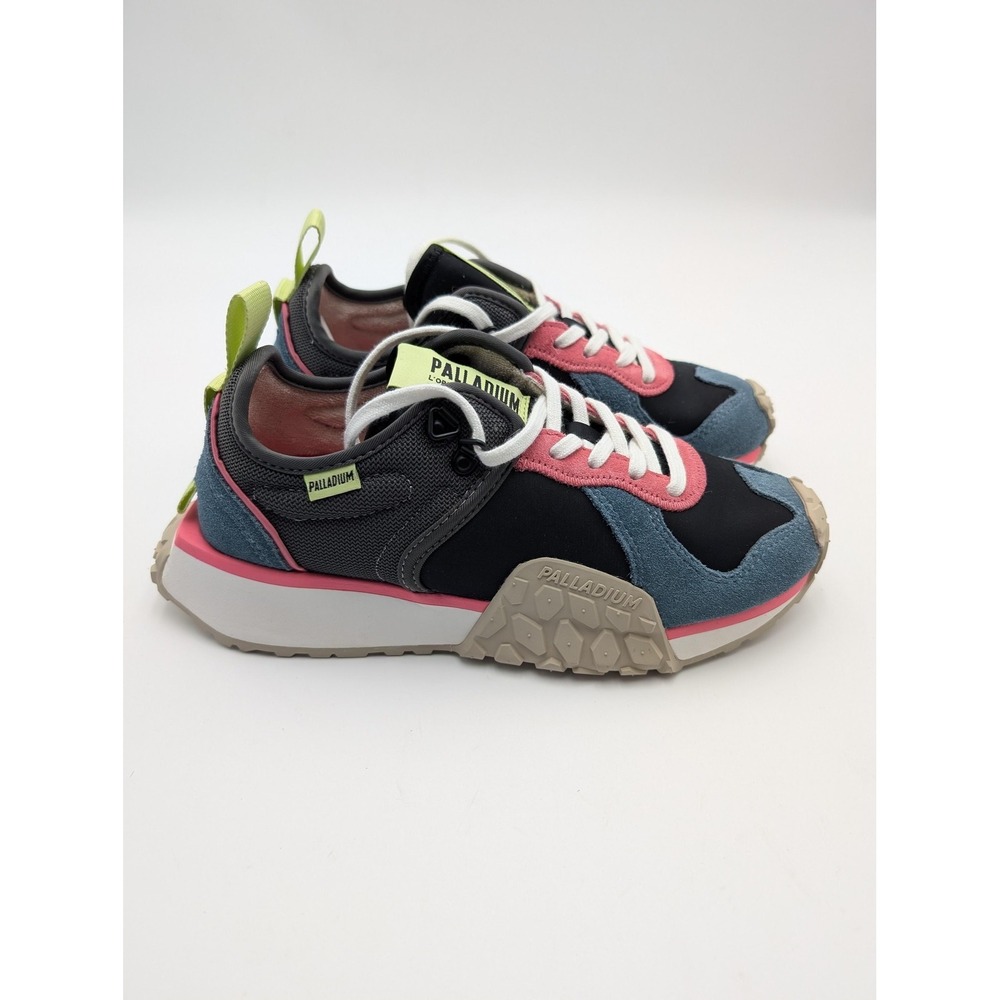 Palladium Low Top Shoes‎ Mens Size 5.5 Multicolor Colorblock 77330-077-M Sneaker
